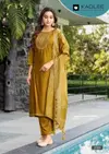 Fitoor By Kadlee Gajji Silk Kurti With Bottom Dupatta Wholesale Online
